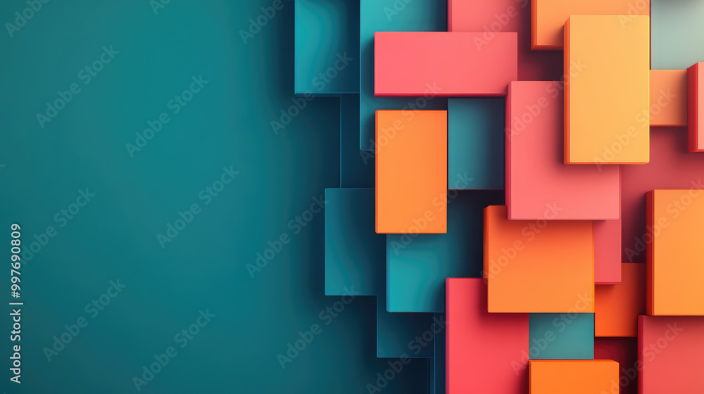Aufkleber explore a vibrant digital artwork showcasing the dynamic interplay of artificial intelligence within