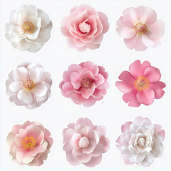 Set of camellia 2