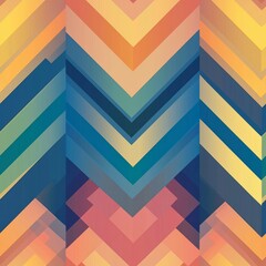 Seamless pattern of chevron gradients