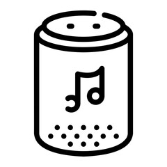 speaker Line Icon