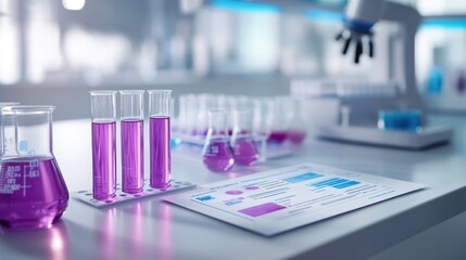 Abstract medical background with a 3D caduceus symbol, surrounded by swirling patterns and light effects for a modern, high-tech look.