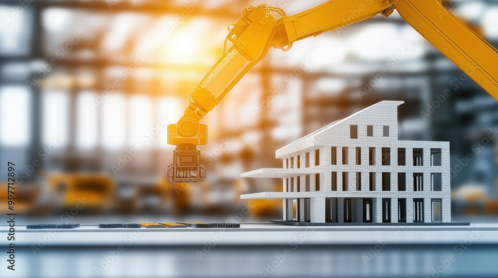 Poster automated robotic system for assembly in factory setting