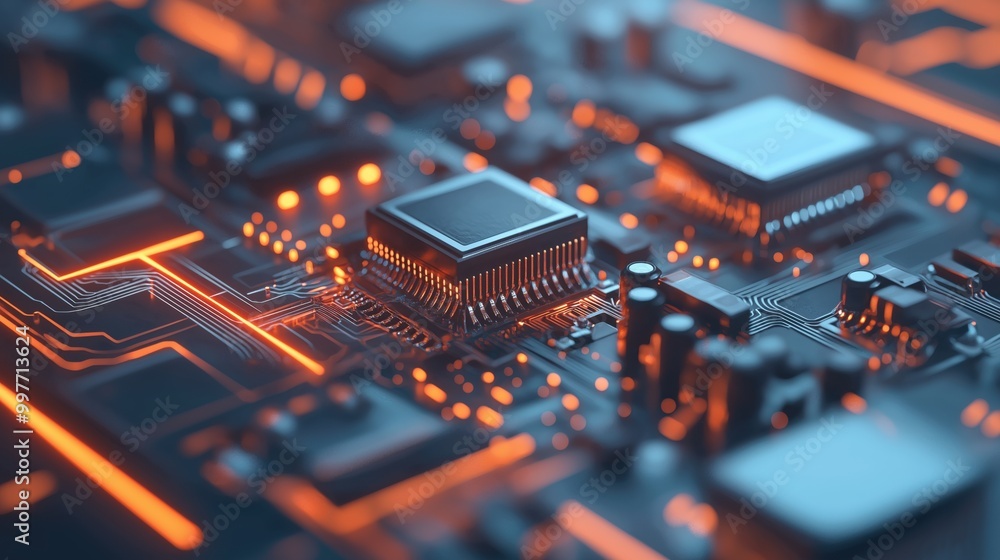 Poster advanced technology hardware with automation features