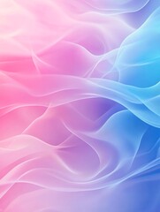 Obraz premium Abstract flow of pink and blue colors