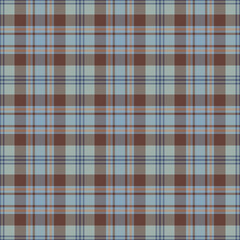Autumn Plaid Check Seamless Pattern - Cute plaid check repeating pattern design