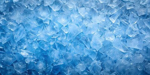 Obraz premium Blue ice texture background perfect for winter designs, blue, ice, texture, background, frost, frozen, cold, chill, winter