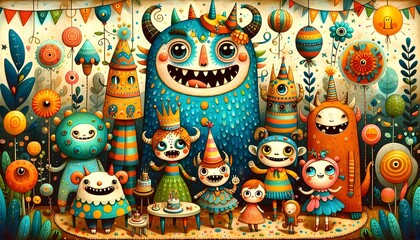 "Monstruos Encantados: Magia y Diversi&oacute;n"