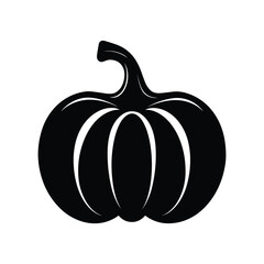 Halloween Pumpkin Silhouette Vector