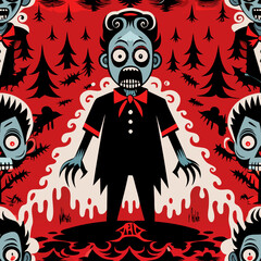 Halloween horror Pattern