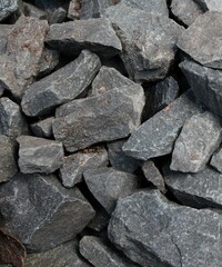 full frame gray rock background texture