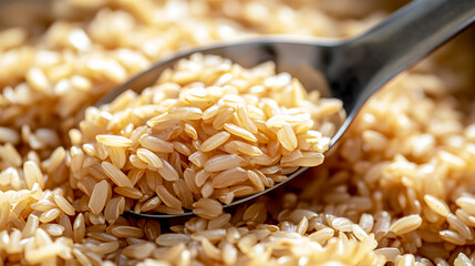 Brown Rice Satisfying with Nutty Flavor