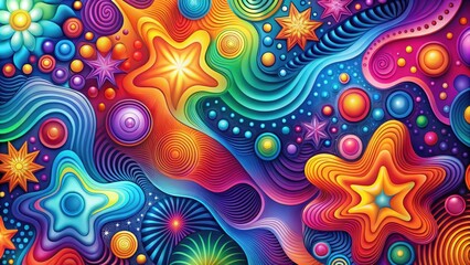 Groovy textures background with abstract shapes and vibrant colors, groovy, textures, background, abstract, shapes, vibrant, colors