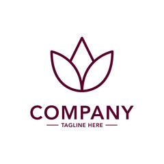 Modern company logo design template