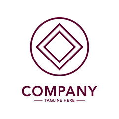 Simple elegant company logo design