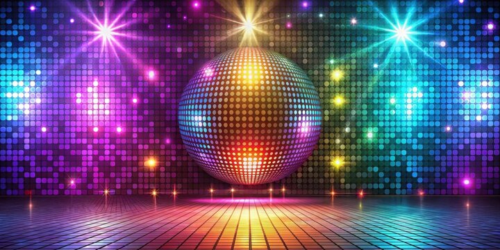 Flash lights disco wall abstract background, disco, lights, colorful, abstract, background, party, vibrant, texture, pattern