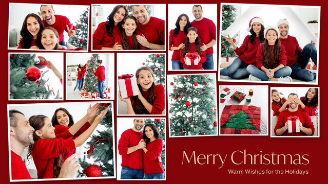 Christmas Collage Video Template
