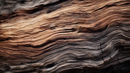 Fototapeta premium Close-up of Weathered Wood Texture