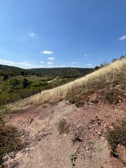 path in the mountains