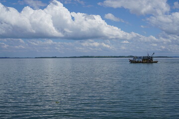 Boat in the sea