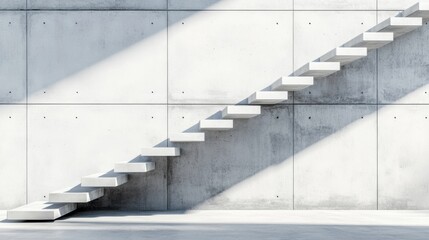 Concrete Stairway.