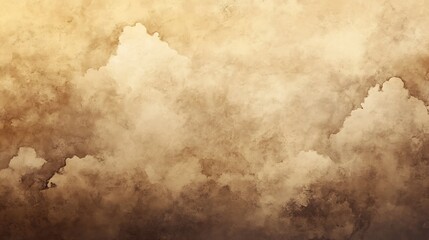 Abstract Brown Cloud Background