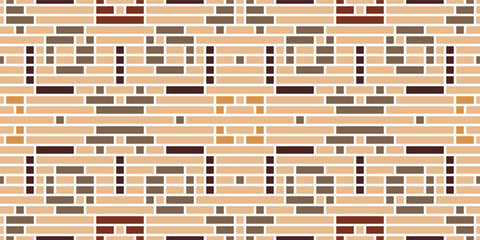 Zigzag Islamic Art Geometric Patternfolk Embroidery, Aztec Geometric Ornament Print. Design for Carpet, Wallpaper, Clothing, Wrapping, Fabric