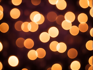 Obraz premium Blurred Christmas lights as background