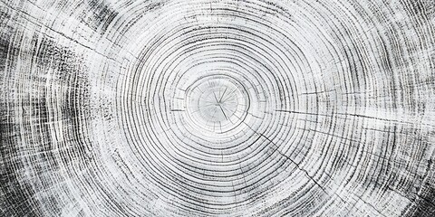 Obraz premium Close-up of a tree ring pattern showcasing growth lines.