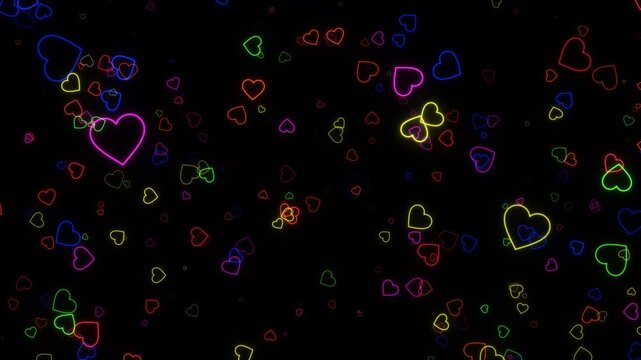 Neon Hearts