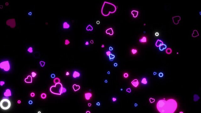 Neon Hearts