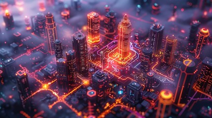 New Year Regulatory Compliance: Isometric Vector Illustration of Flat Conceptual Trends and Prospects
