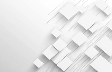Fototapeta premium White Abstract Background.