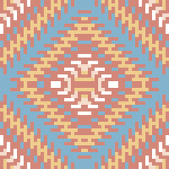 Aztec Ndebele Traditional Patternfolk Embroidery, Aztec Geometric Ornament Print. Design for Carpet, Wallpaper, Clothing, Wrapping, Fabric