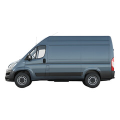 Delivery van. png isolated background. transparent background