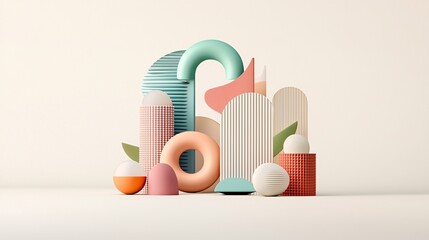 Obraz premium AI tools creating unique typography styles and font pairings for a branding project, AI typography design, creative text design