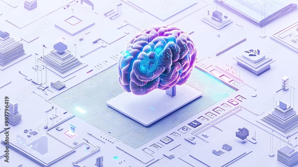 Poster an ai system generating personalized website designs based on user interaction data, ai personalized