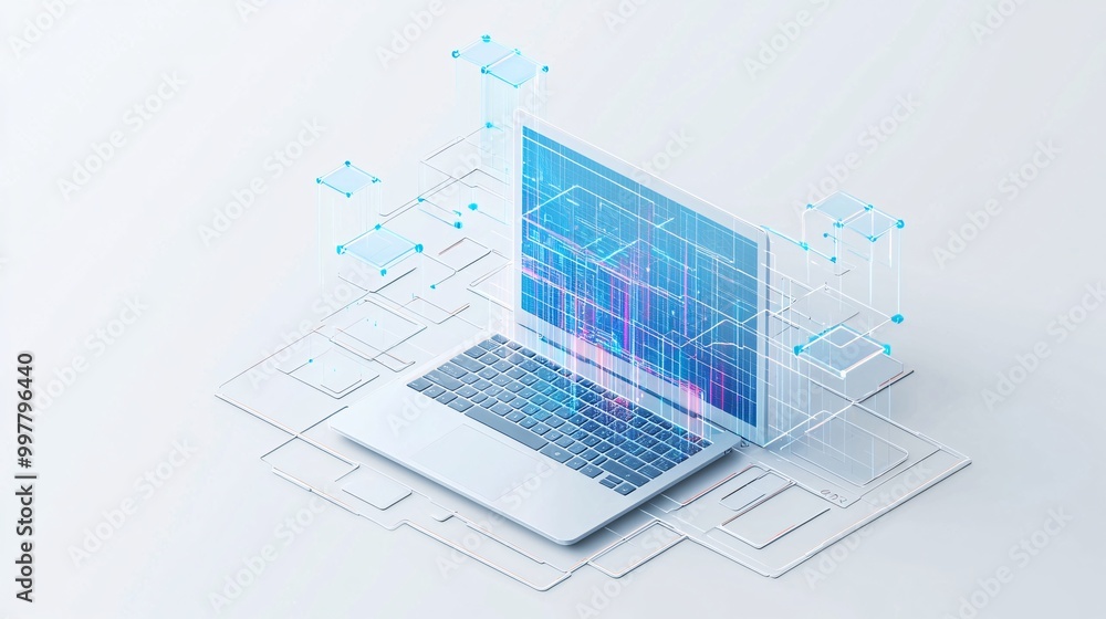 Poster an ai system generating personalized website designs based on user interaction data, ai personalized