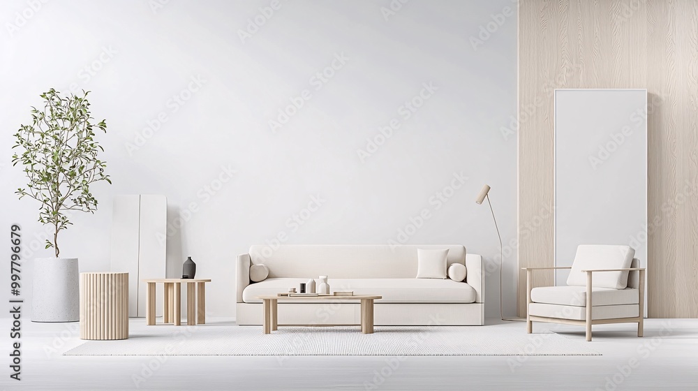 Poster an ai tool generating multiple furniture design variations based on user preferences, ai furniture d