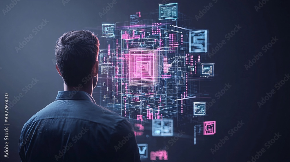Poster ai helping a marketing team design dynamic ad campaigns that change based on real-time data, ai mark