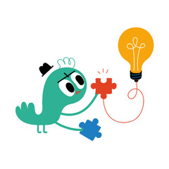 Character got a new idea