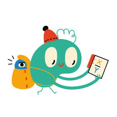 Studying the material before the lesson