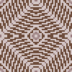 Native Geometric Patternsfolk Embroidery, Aztec Geometric Ornament Print. Design for Carpet, Wallpaper, Clothing, Wrapping, Fabric