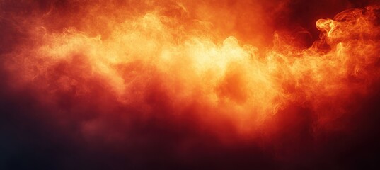 Fototapeta premium Dark Red and Black Fog Background