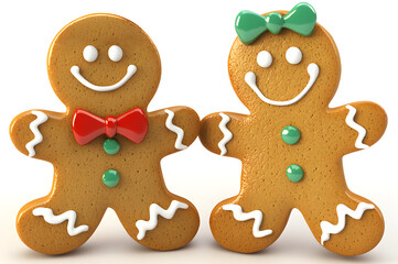 Classic Gingerbread Duo