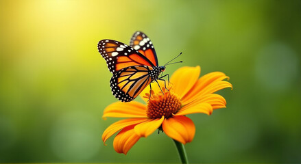 butterfly on flower