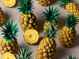 Fototapeta premium pineapple pattern