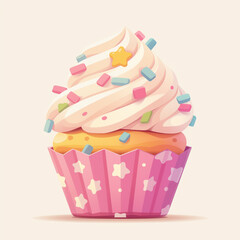 colourful candy holiday cupcakes