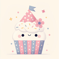 colourful candy holiday cupcakes