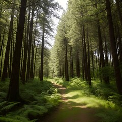 Fototapeta premium path in the forest