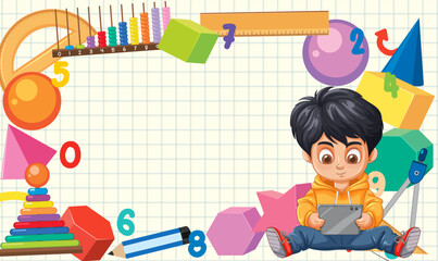 Child Learning with Educational Tools